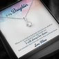 I Will Always Be There Daughter Alluring Necklace